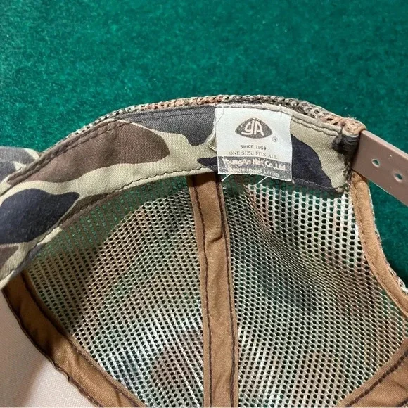 Vtg Duck Camo SnapBack Hat - Picture 6 of 6